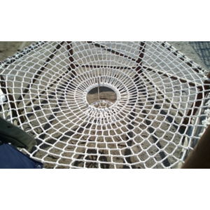 蜘蛛の巣ネットの交換を行いました！